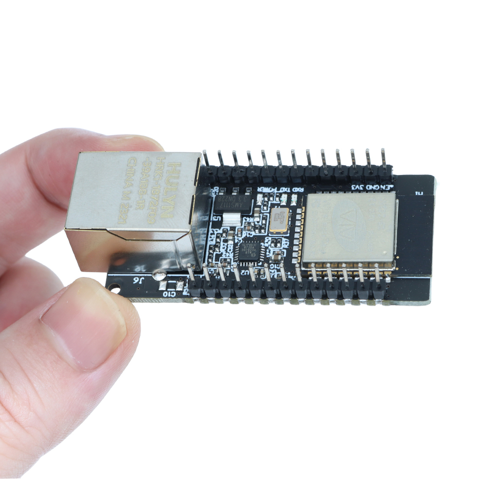 Ethernet Module W5500 - WT32-ETH01 جزءا لا يتجزأ من المنفذ