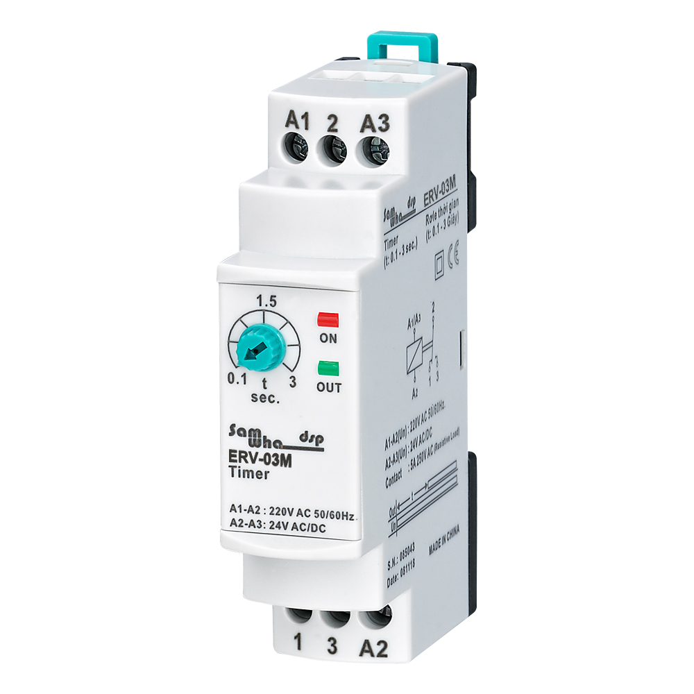 Shelly Relay Module - Samwha-Dsp ERV-XXM إيقاف تأخير الوقت التتابع