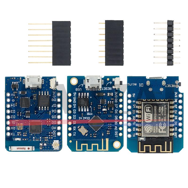 Esp8266 Nodemcu Board - WeMos D1 Mini Pro V3.0.0 بايت