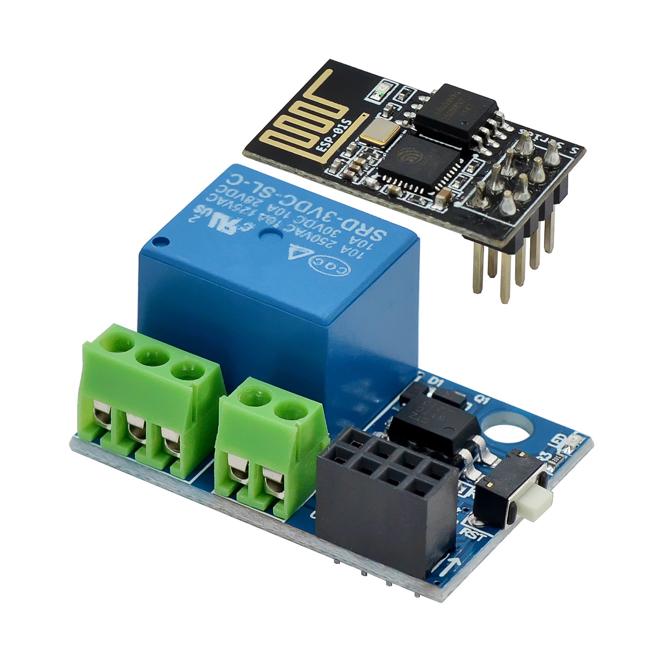 Keys Diy Home Automation Kit With Esp32 - ESP-01S WiFi وحدة التتابع 5 فولت