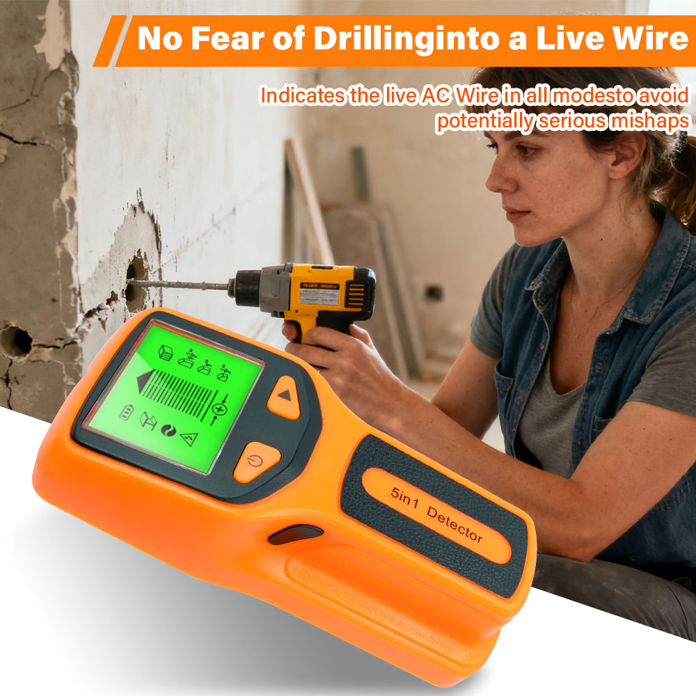 Water Leak Detector Wired - جديد 5 في 1 كاشف الجدار