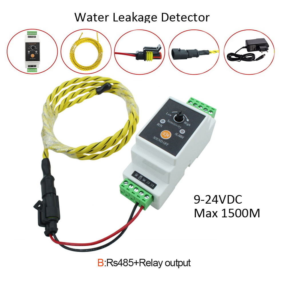 Water Leak Detector Wired - كاشف تسرب المياه السلكية مع كابل