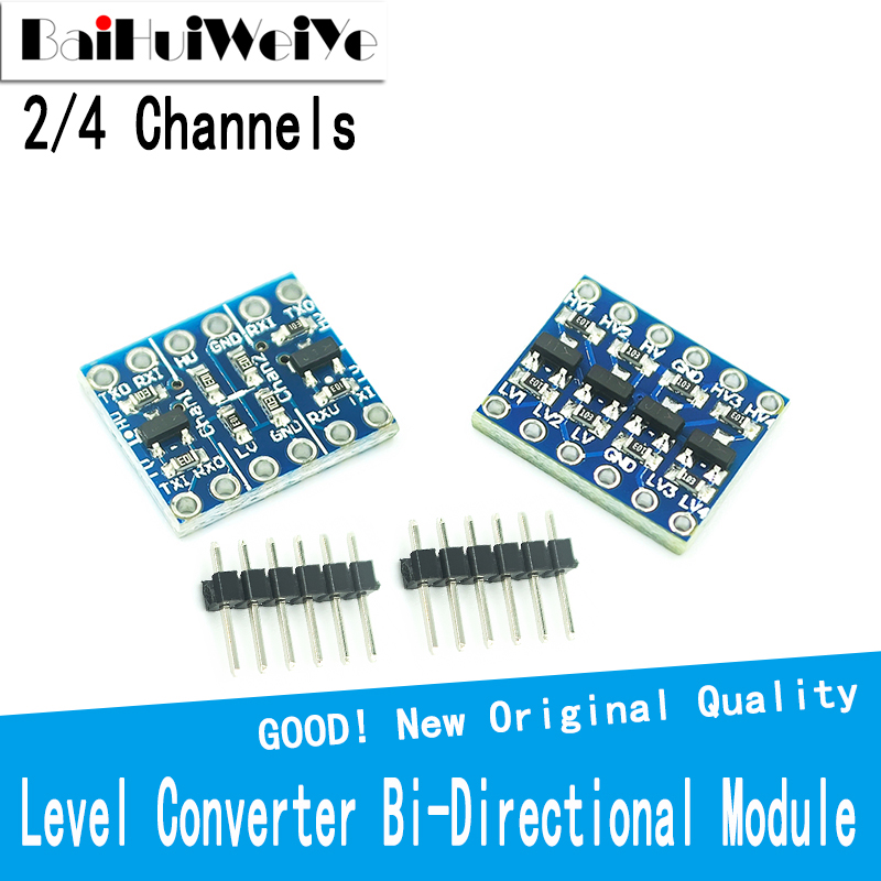 Level Shifter 3.3V - 10 قطعة 2 قنوات 4 قنوات