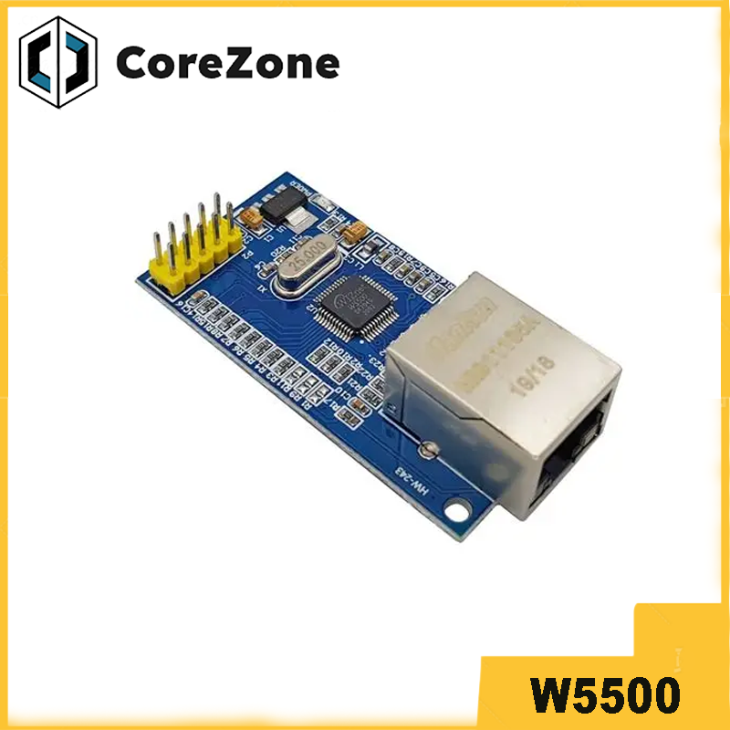 Ethernet Module W5500 - وحدة شبكة إيثرنت W5500 مع برنامج