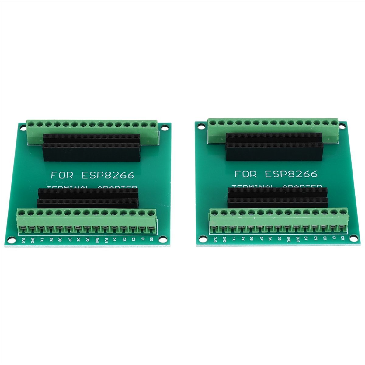 Esp8266 Nodemcu Board - لوحة توصيل A64I 2PCS ESP8266 GPIO
