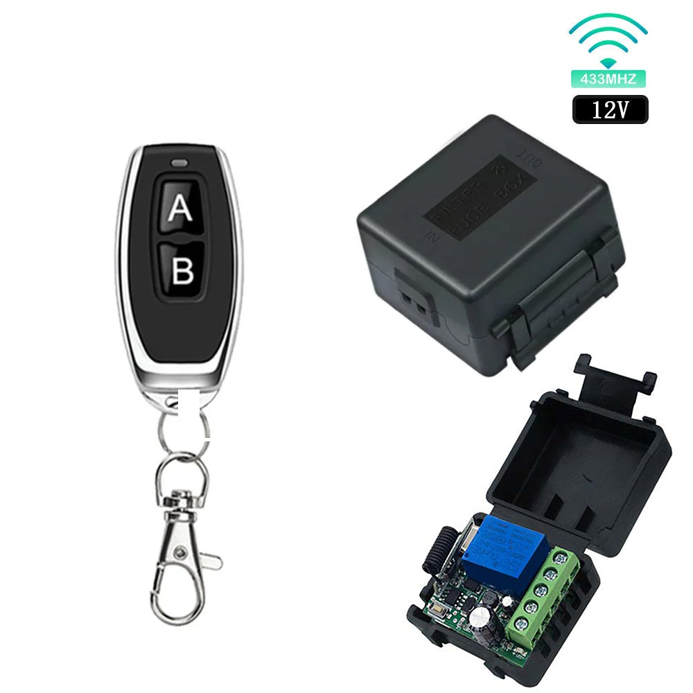 433Mhz Receiver Module - وحدة استقبال ريلاي 10 أمبير تيار