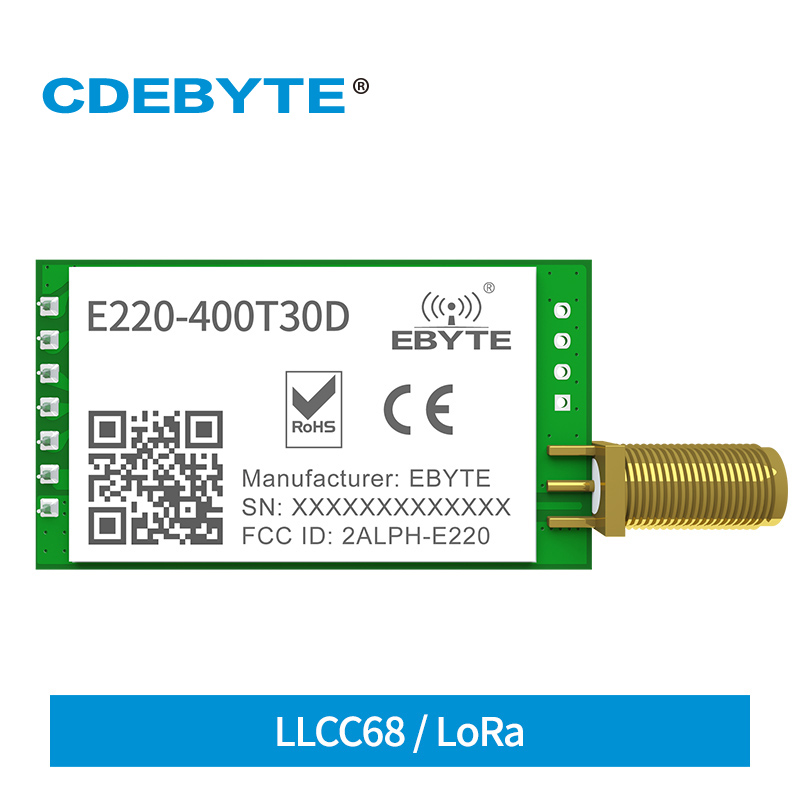 433Mhz Receiver Module - LLCC68 لورا وحدة لاسلكية 433MHz 470MHz