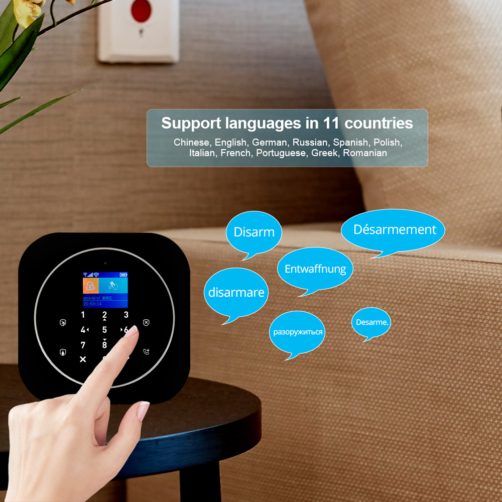 KERUI G12 2G Wifi نظام إنذار م - مراجعة Home Automation Diy وسعره
