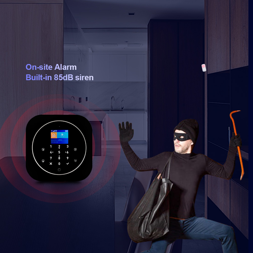 KERUI G12 2G Wifi نظام إنذار م - مراجعة Home Automation Diy وسعره