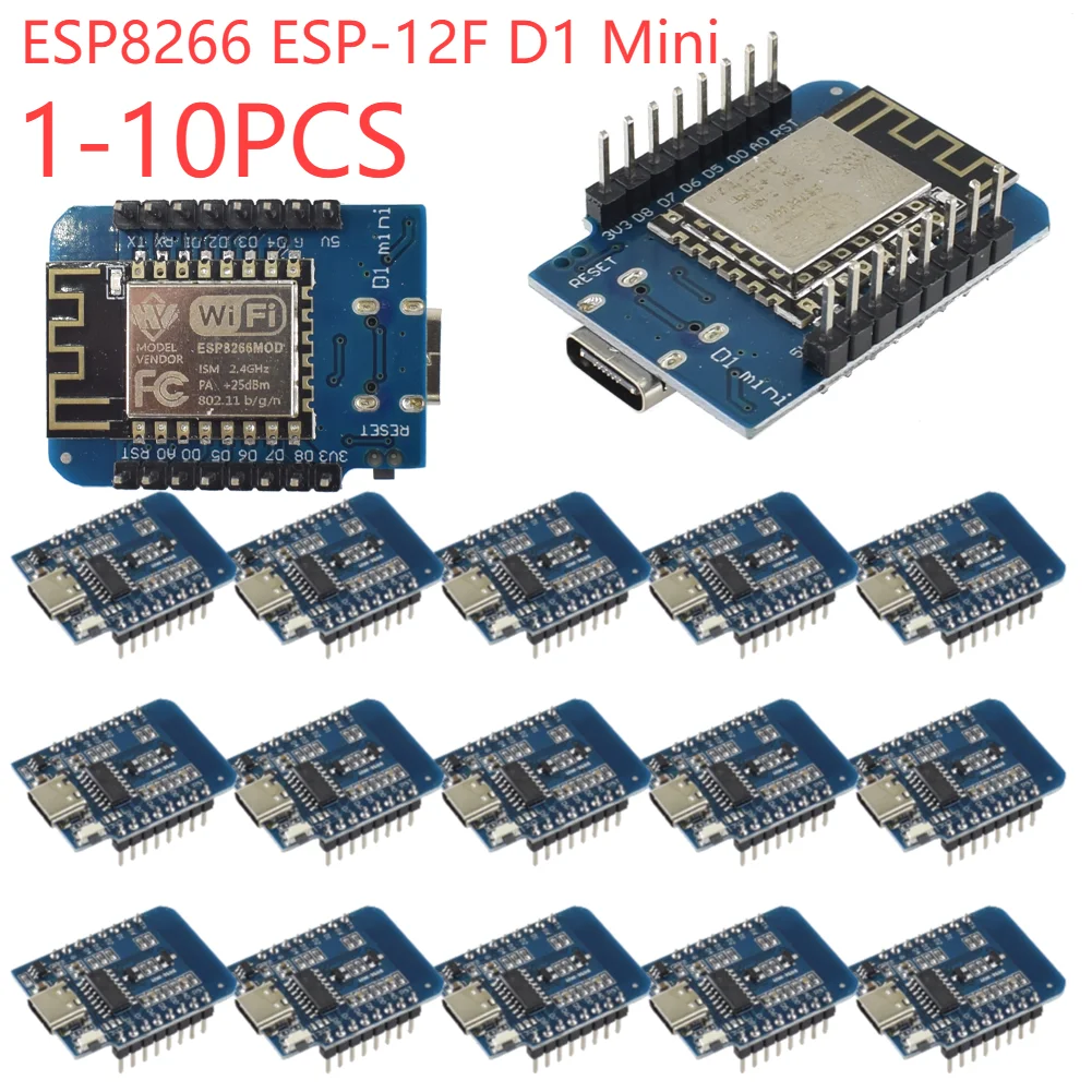 ESP8266 ESP-12F D1 Mini NodeMc - مراجعة Esp8266 Nodemcu Board وسعره