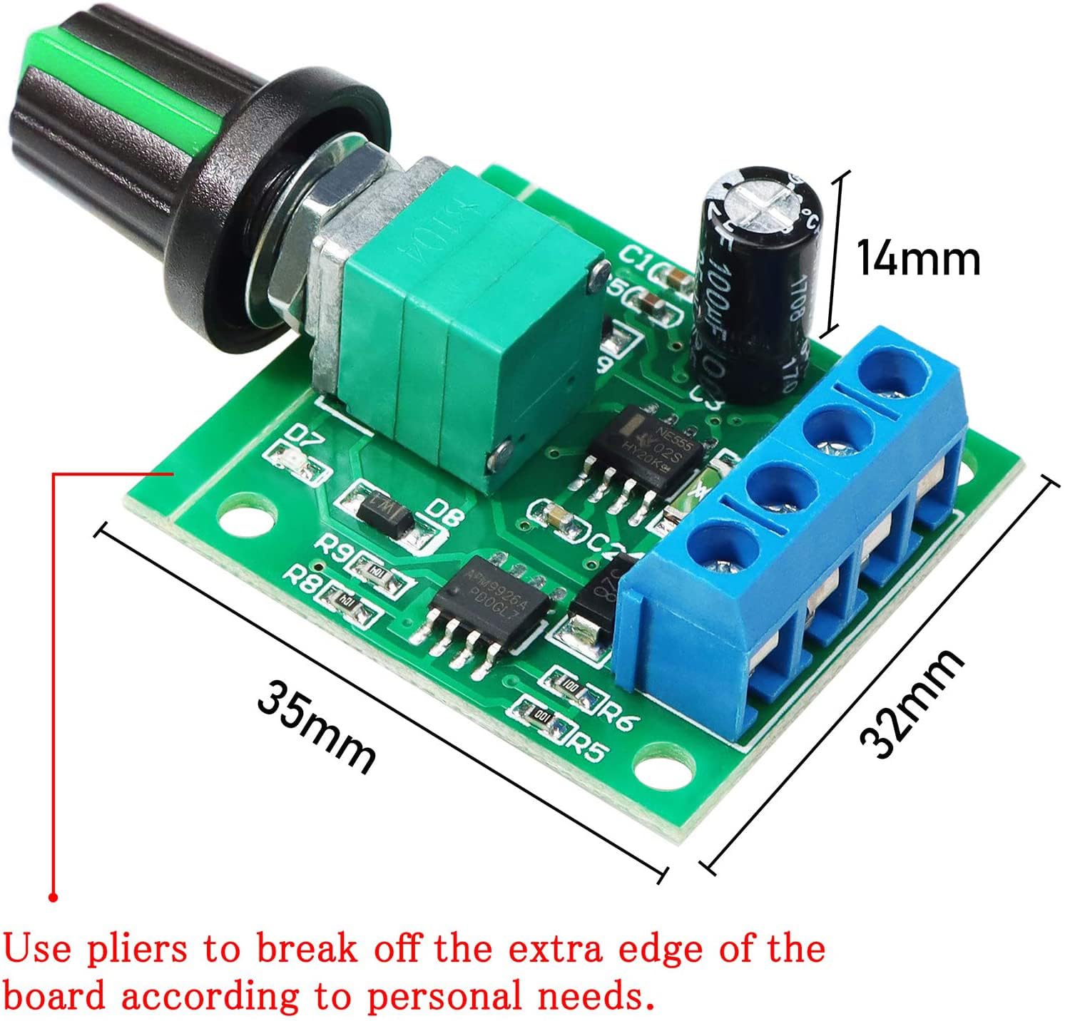 2 قطعة/4 قطعة/6 قطعة 1.8 فولت  - مراجعة Level Shifter 3.3V وسعره