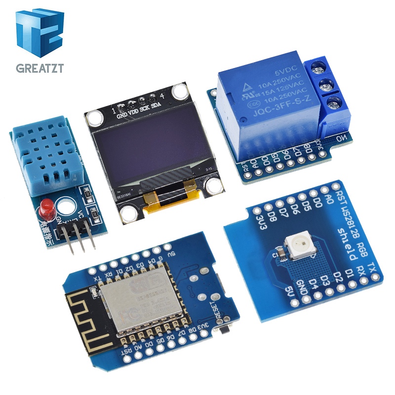 WeMos D1 Mini ESP8266 ESP-12F  - مراجعة Esp8266 Nodemcu Board وسعره