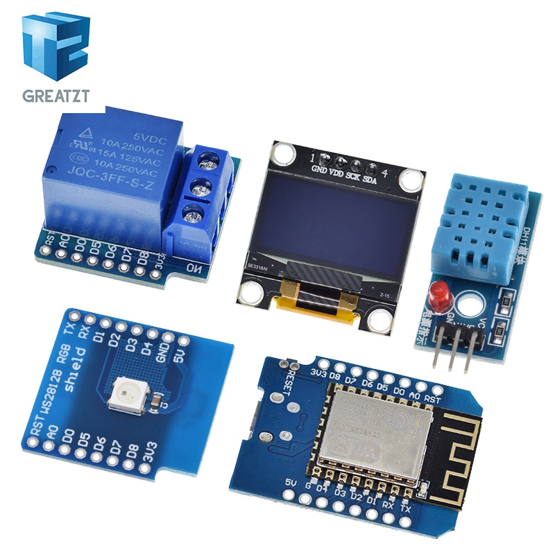 WeMos D1 Mini ESP8266 ESP-12F  - مراجعة Esp8266 Nodemcu Board وسعره
