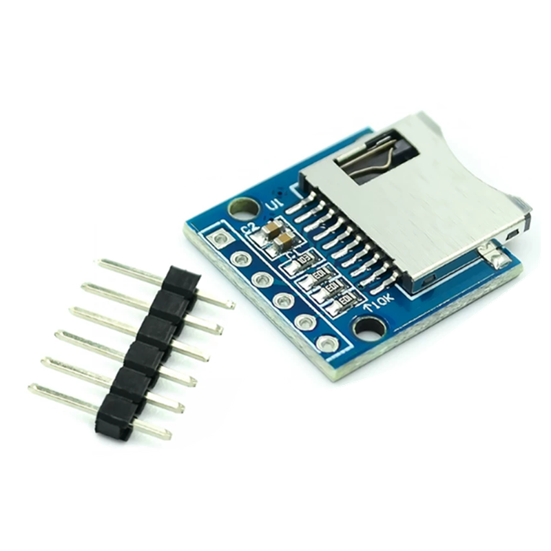 وحدة قارئ بطاقات SD (1-5-10) ق - مراجعة Level Shifter 3.3V وسعره