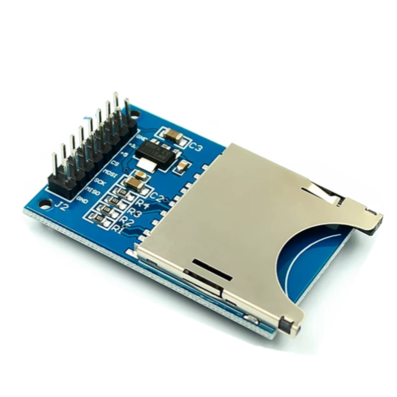 وحدة قارئ بطاقات SD (1-5-10) ق - مراجعة Level Shifter 3.3V وسعره