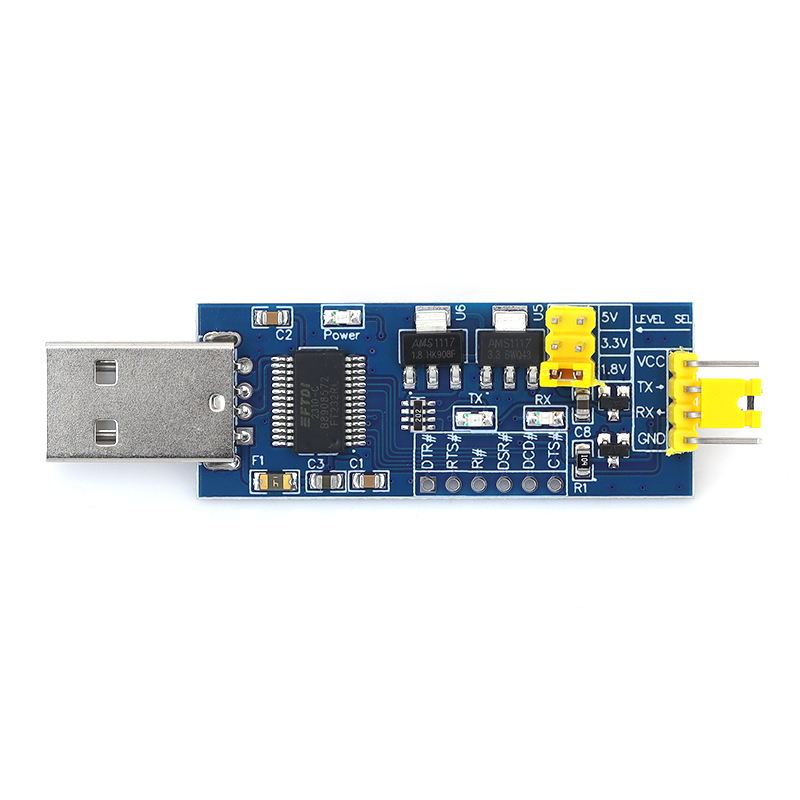 1/5/10 قطع وحدة تحويل USB إلى  - مراجعة Level Shifter 3.3V وسعره