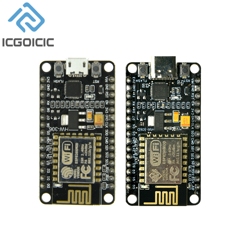 NodeMCU وحدة لاسلكية ، CP2102  - مراجعة Esp8266 Nodemcu Board وسعره