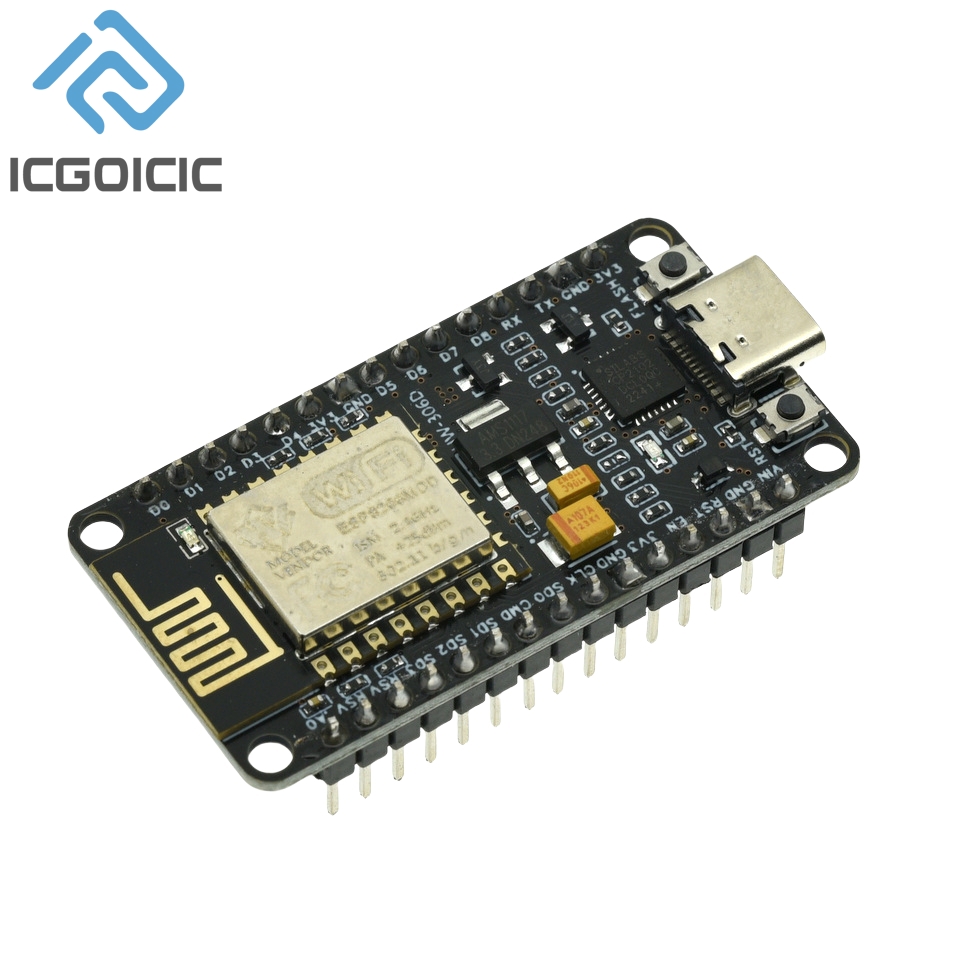 NodeMCU وحدة لاسلكية ، CP2102  - مراجعة Esp8266 Nodemcu Board وسعره