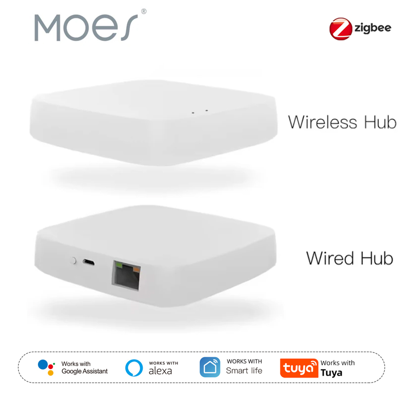 Moes Tuya ZigBee 3.0 Smart Gat - مراجعة Matter Hub Thread وسعره