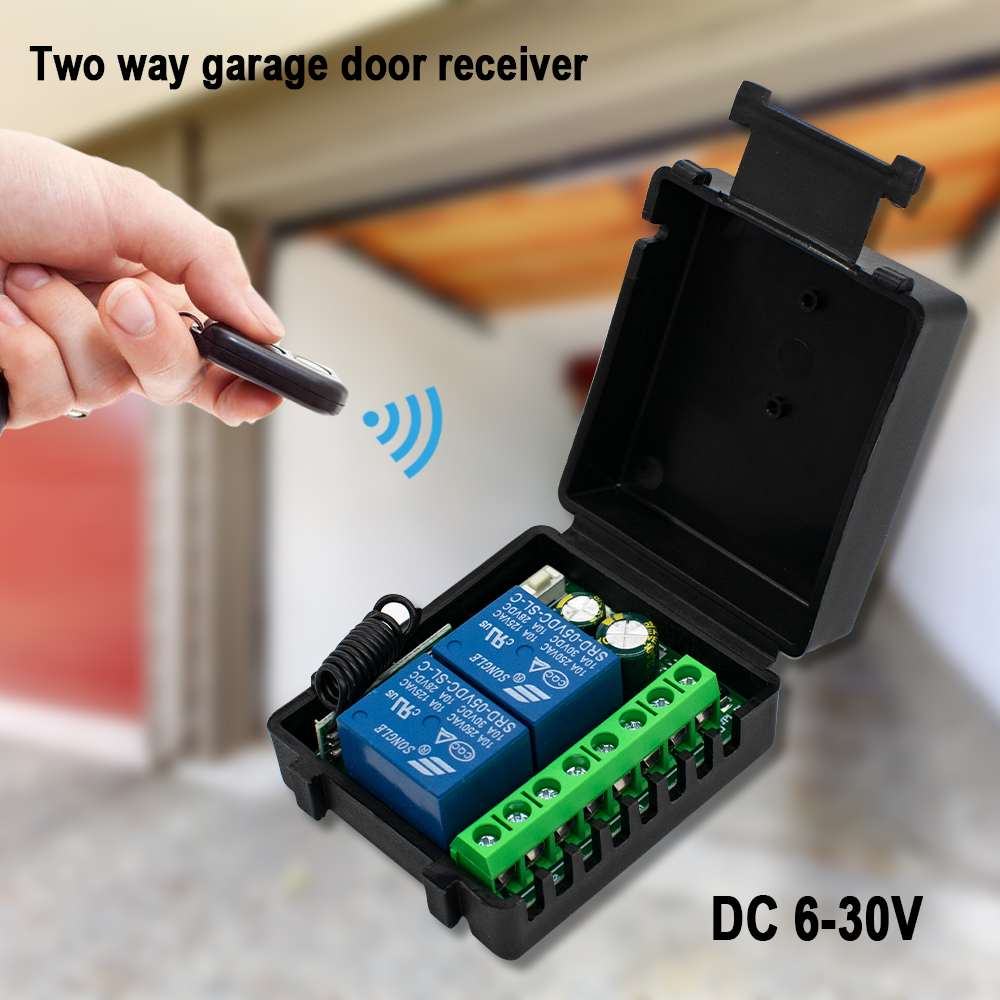 1-10 قطع جهاز تحكم عن بعد بترد - مراجعة 433Mhz Receiver Module وسعره