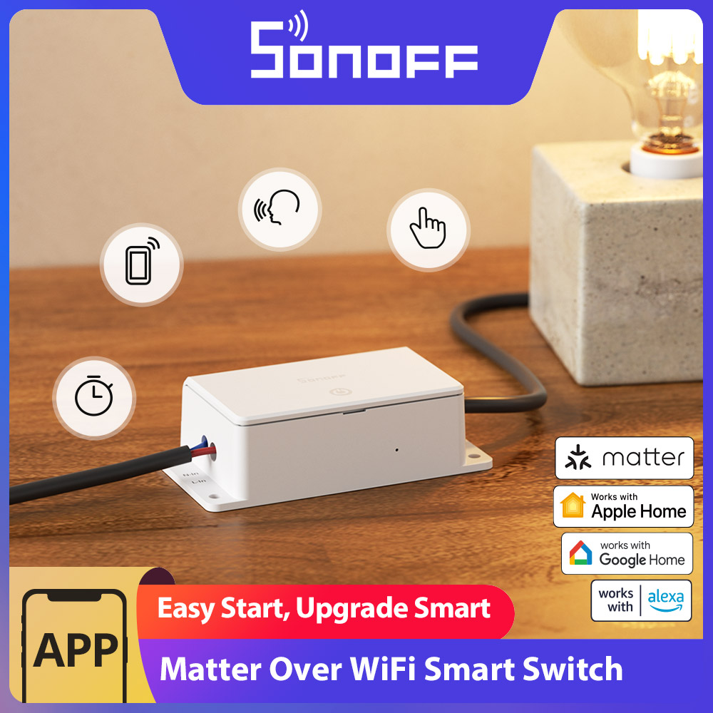 SONOFF BASIC-1GS Matter Over W - مراجعة Sonoff Basic Switch وسعره