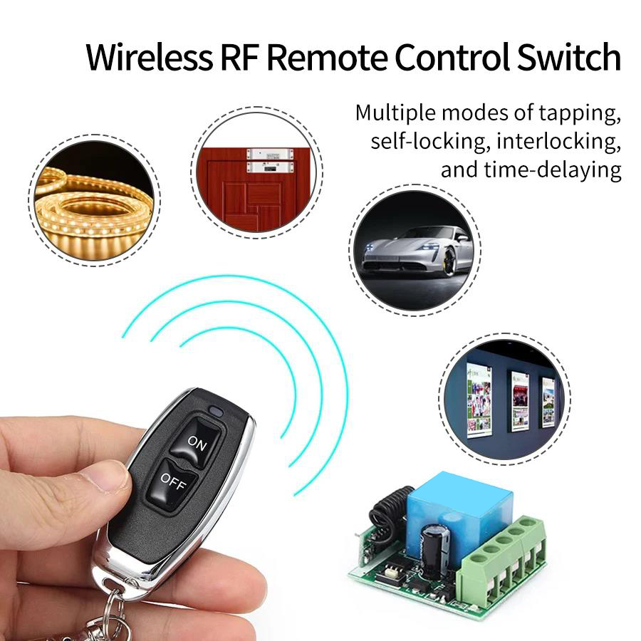 مفتاح تحكم لاسلكي بتردد 433 مي - مراجعة 433Mhz Receiver Module وسعره