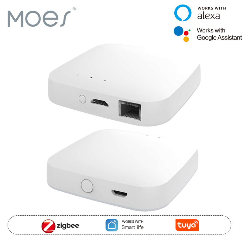 MOES Tuya ZigBee3.0 Smart Hub، - مراجعة Matter Hub Thread وسعره