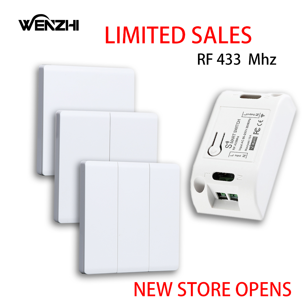 لتقوم بها بنفسك RF 433Mhz اللا - مراجعة Home Automation Panel Diy وسعره