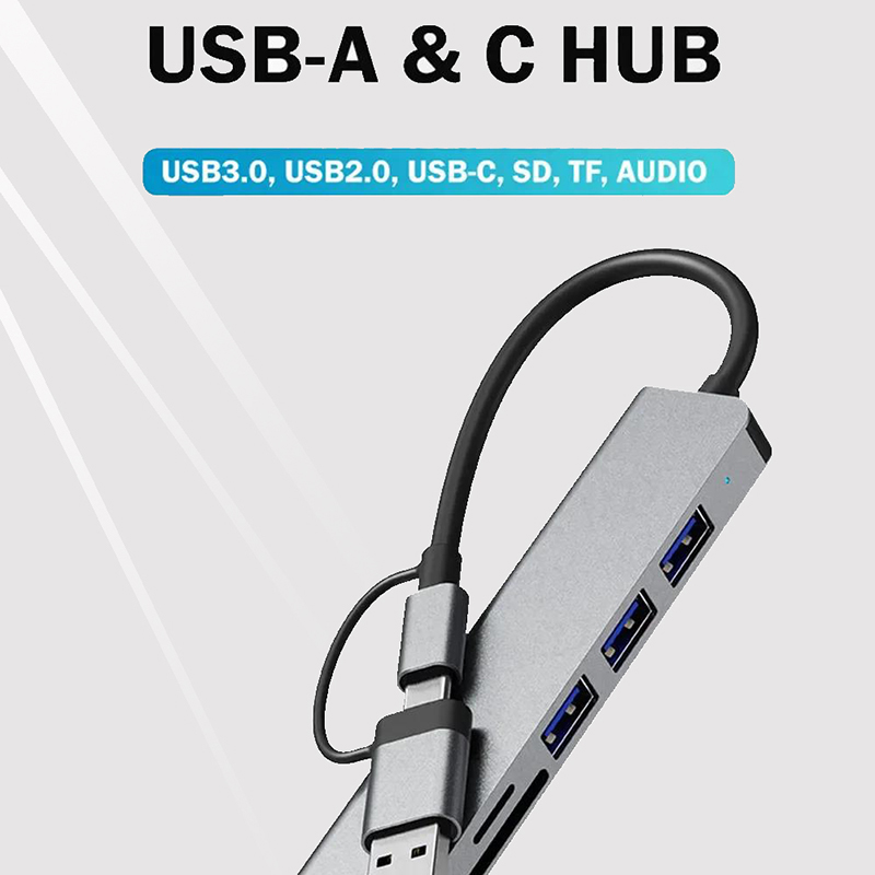 محول USB متعدد المنافذ 8 في 1  - مراجعة Home Assistant Sd وسعره