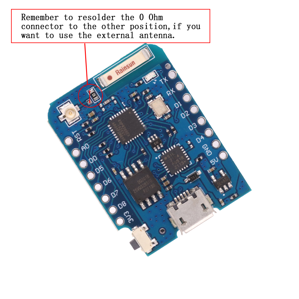 لوحة تطوير WeMos D1 Mini Pro V - مراجعة Esp8266 Nodemcu Board وسعره