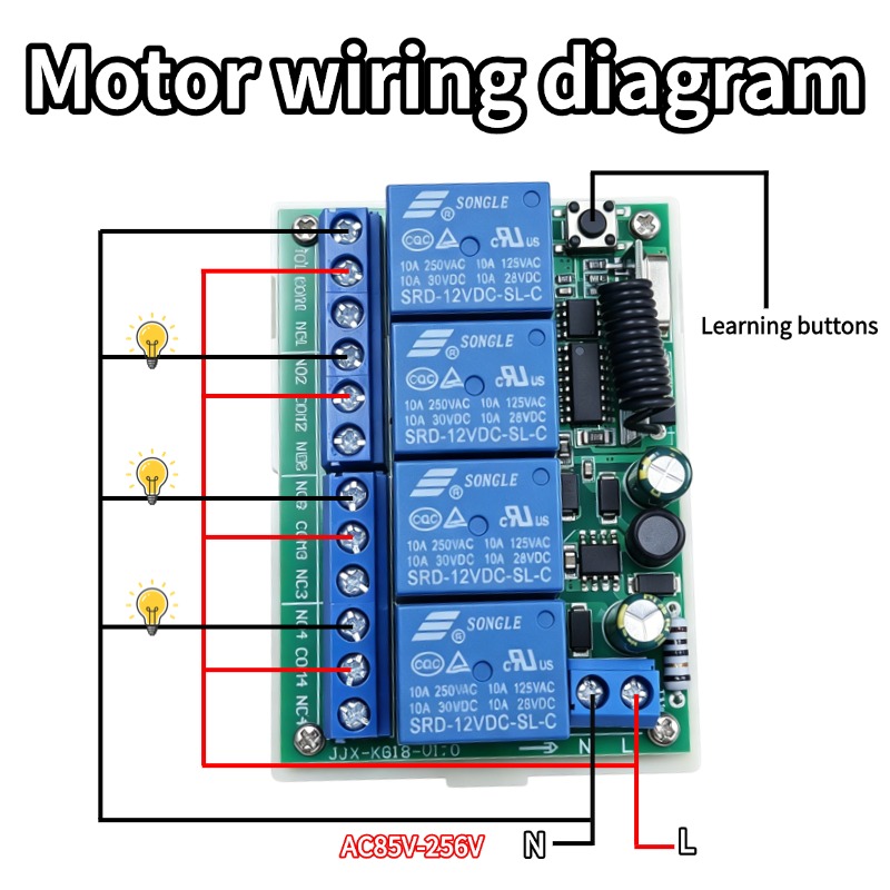 مفتاح تحكم عن بعد بتردد 433 مي - مراجعة 433Mhz Receiver Module وسعره