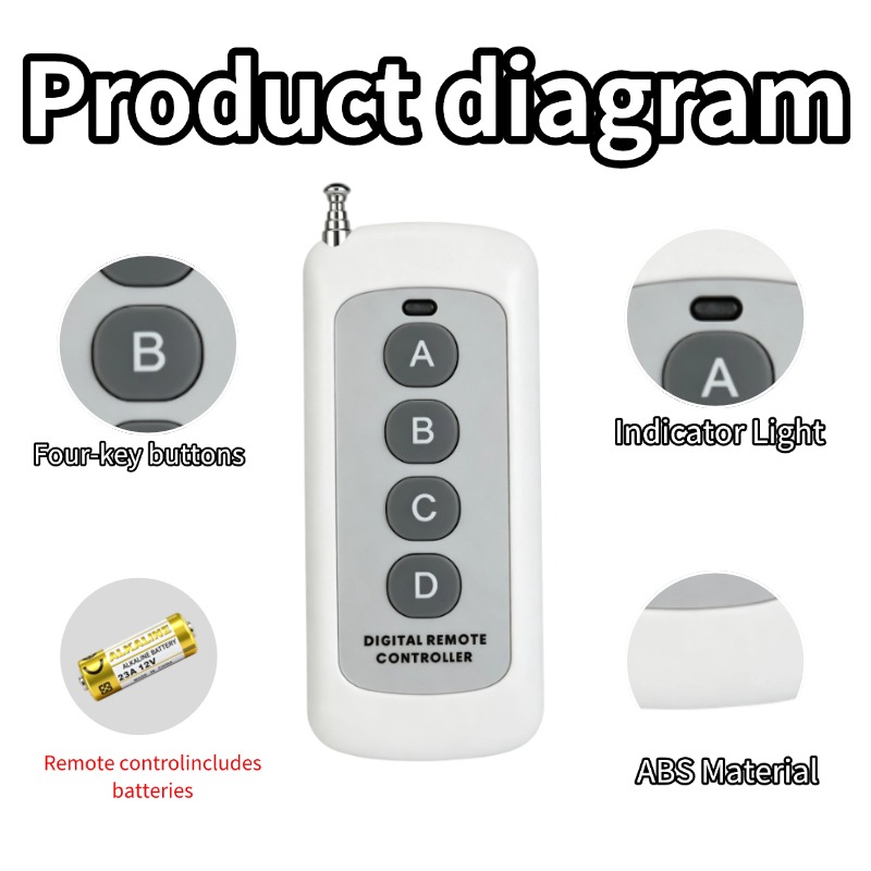 مفتاح تحكم عن بعد بتردد 433 مي - مراجعة 433Mhz Receiver Module وسعره