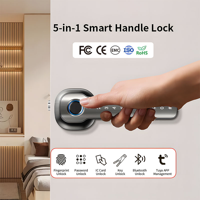 أجهزة أمان منزلية: قفل باب ذكي - مراجعة Home Automation Industry وسعره
