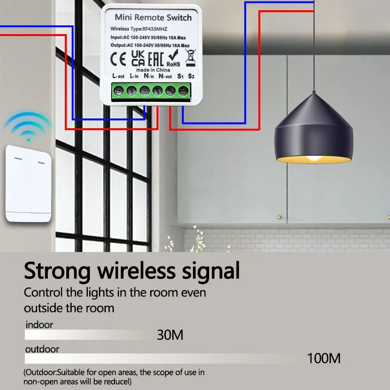 RF 433MHz الذكية لتقوم بها بنف - مراجعة Diy Home Automation System وسعره