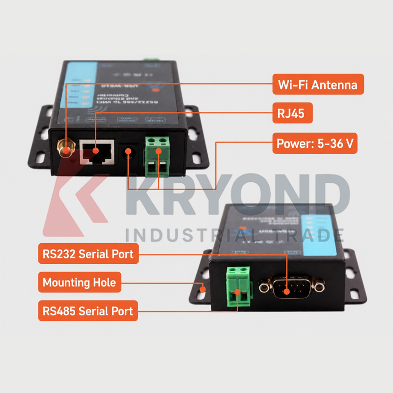 USR-W610 خادم الأجهزة التسلسلي - مراجعة Diy Home Automation Server وسعره