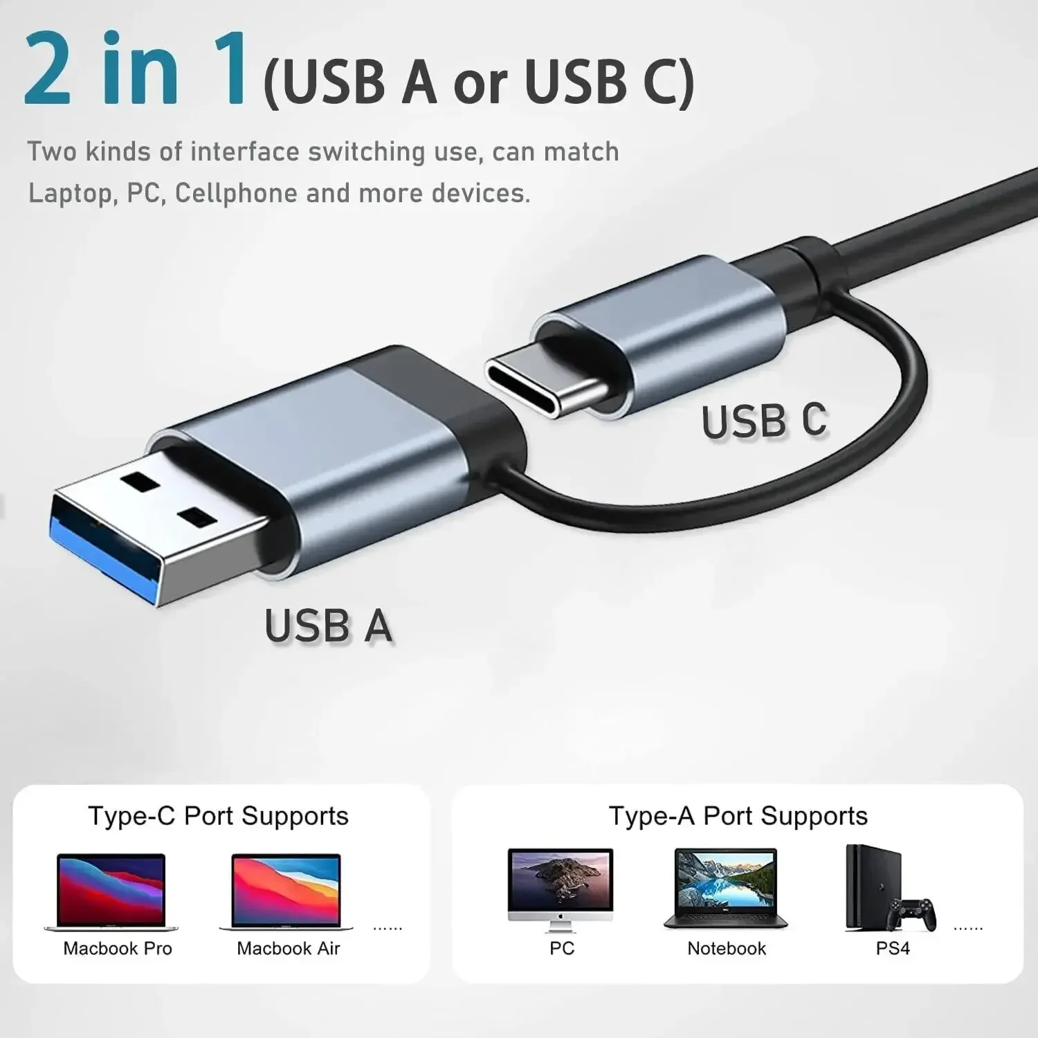 8 في 2 USB-C Hub مع 3.0 SD/TF  - مراجعة Home Assistant Sd وسعره