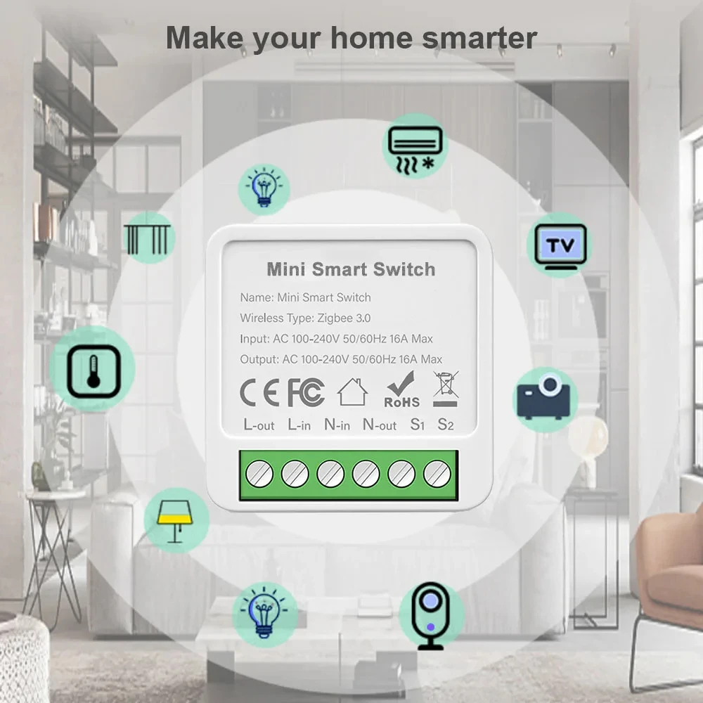 وحدة مفتاح ذكي بتقنية واي فاي  - مراجعة Diy Home Automation System وسعره
