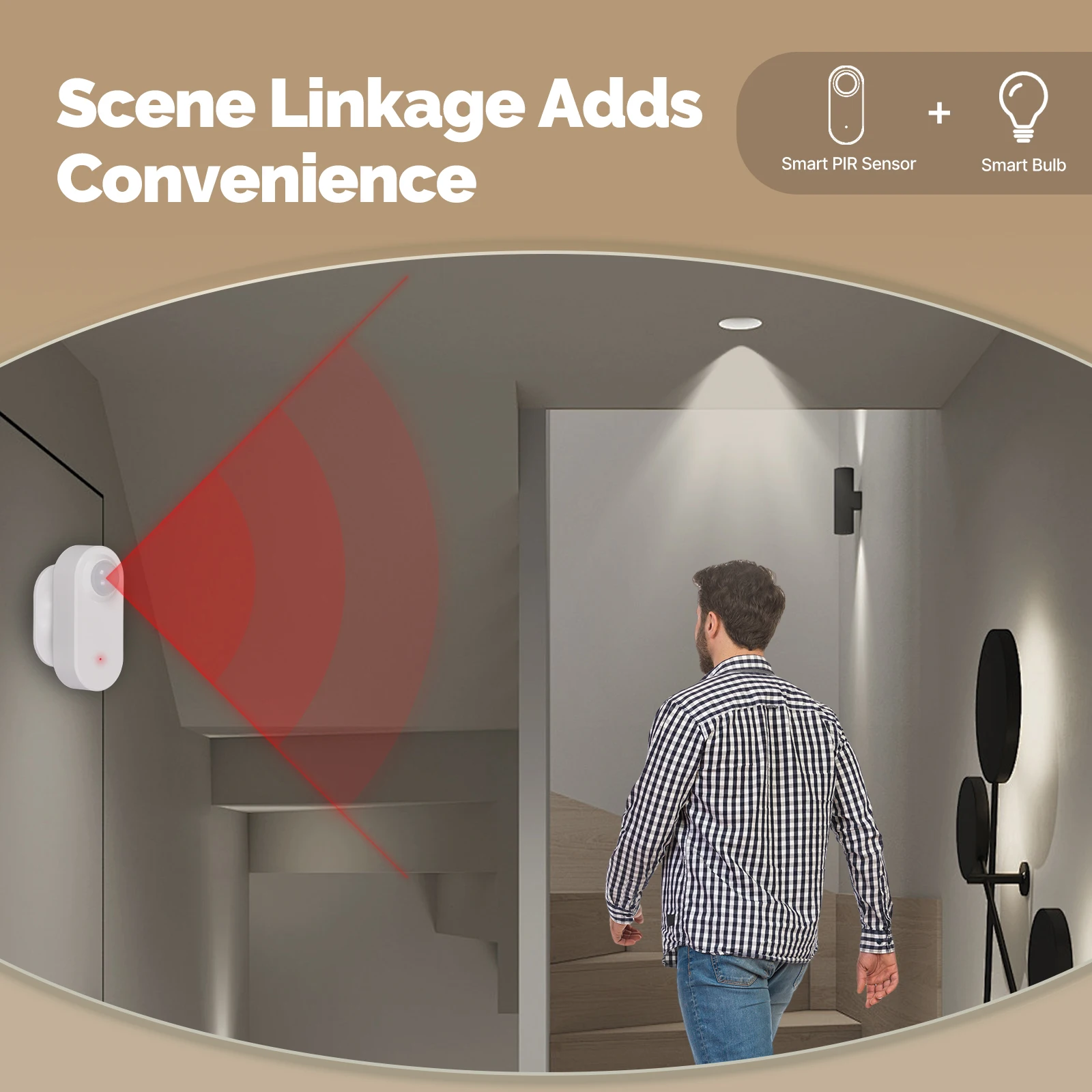 MOES Zigbee 3.0 Tuya Smart PIR - مراجعة Matter Hub Thread وسعره