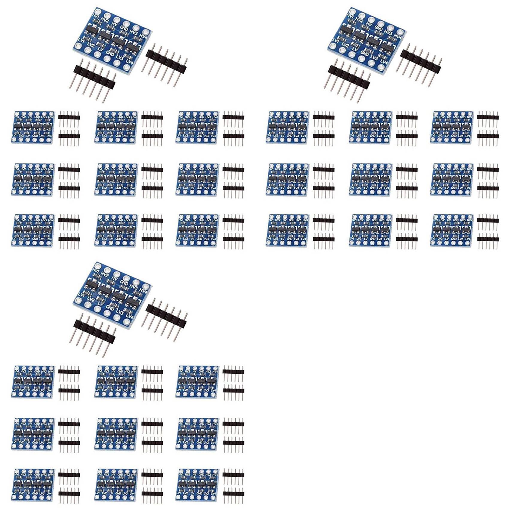 JABS-30Pcs محول مستوى منطقي ثن - مراجعة Level Shifter 3.3V وسعره