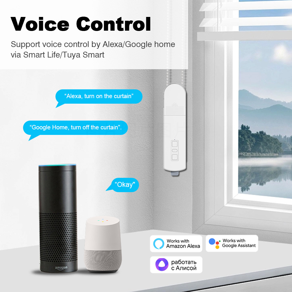 يعمل مع محرك ستائر ذكي من تويا - مراجعة Home Automation Diy وسعره