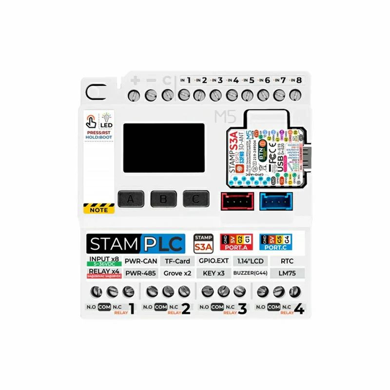 وحدة تحكم M5stamp PLC المتقدمة - مراجعة Home Automation Industry وسعره