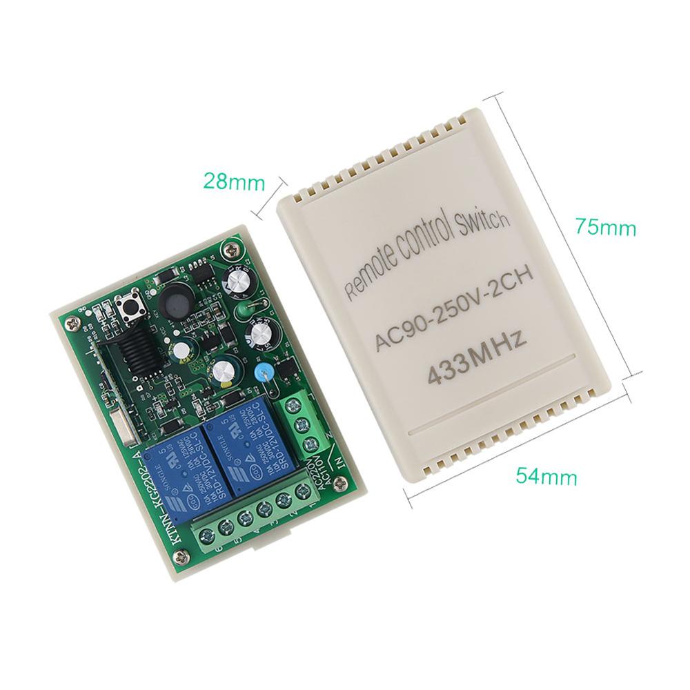 433 ميجا هرتز العالمي لاسلكي ل - مراجعة 433Mhz Receiver Module وسعره