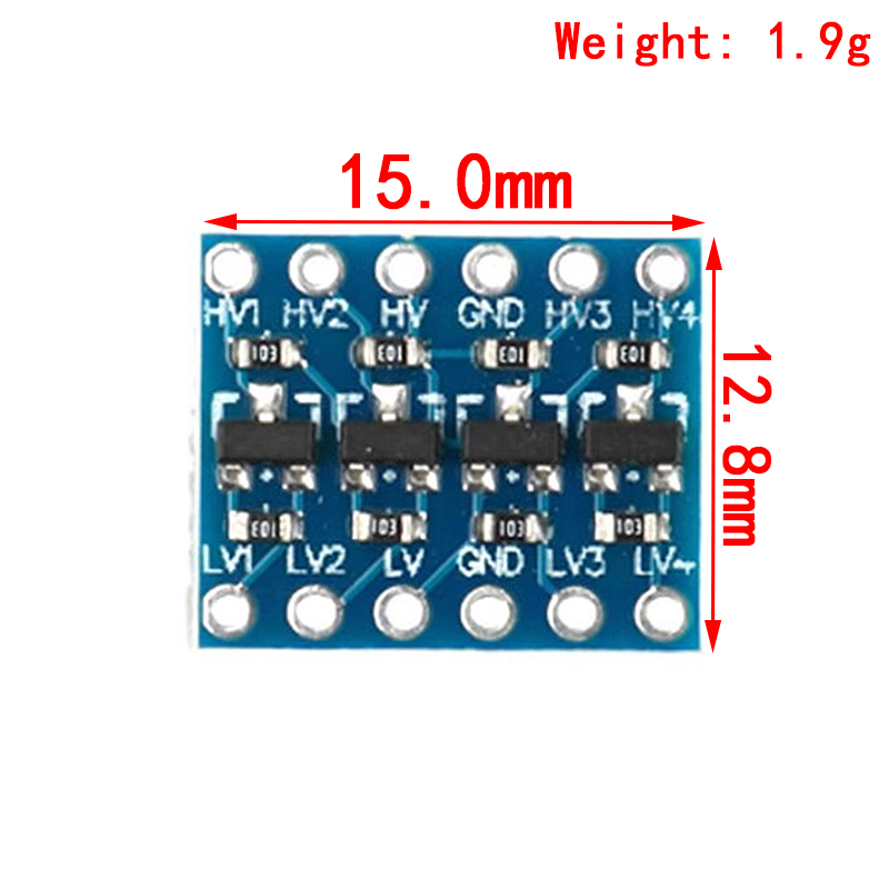 10 قطعة 4 قناة IIC I2C محول ال - مراجعة Level Shifter 3.3V وسعره