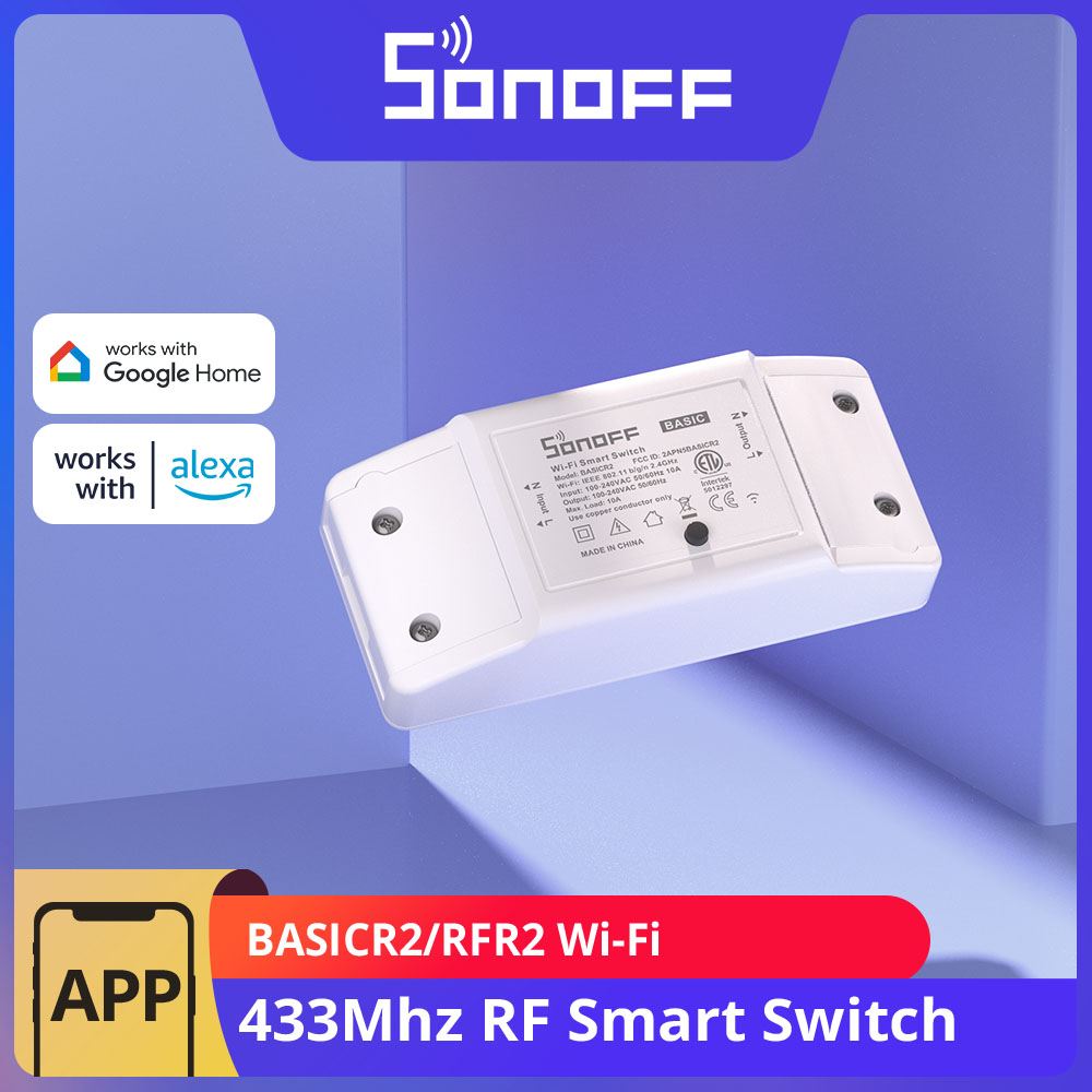 SONOFF BASICR2 RFR2 واي فاي 43 - مراجعة Sonoff Basic Switch وسعره