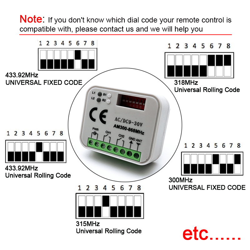 1-20 قطعة جهاز استقبال للتحكم  - مراجعة 433Mhz Receiver Module وسعره