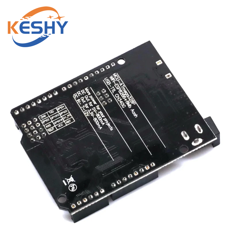 UNO + WiFi R3 ATmega328P + ESP - مراجعة Esp8266 Nodemcu Board وسعره