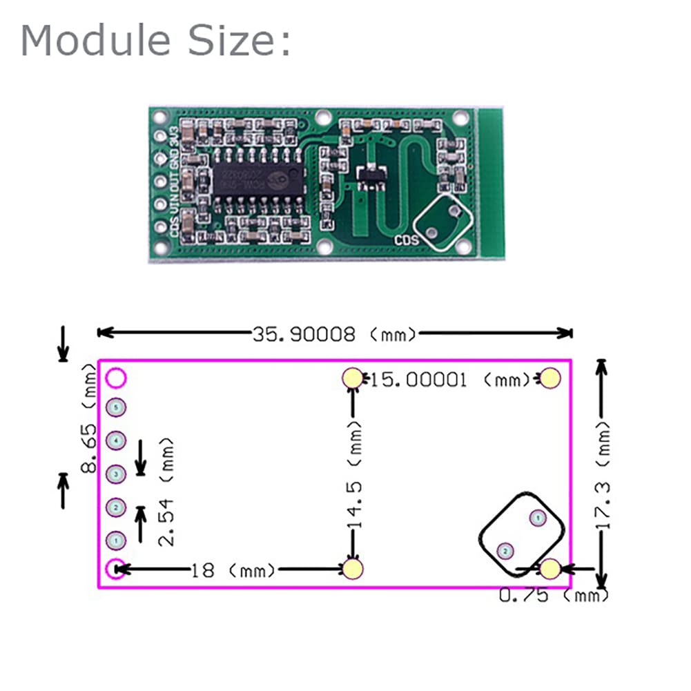 5 قطعة RCWL-0516 مستشعر كشف ال - مراجعة Esp8266 Nodemcu Board وسعره