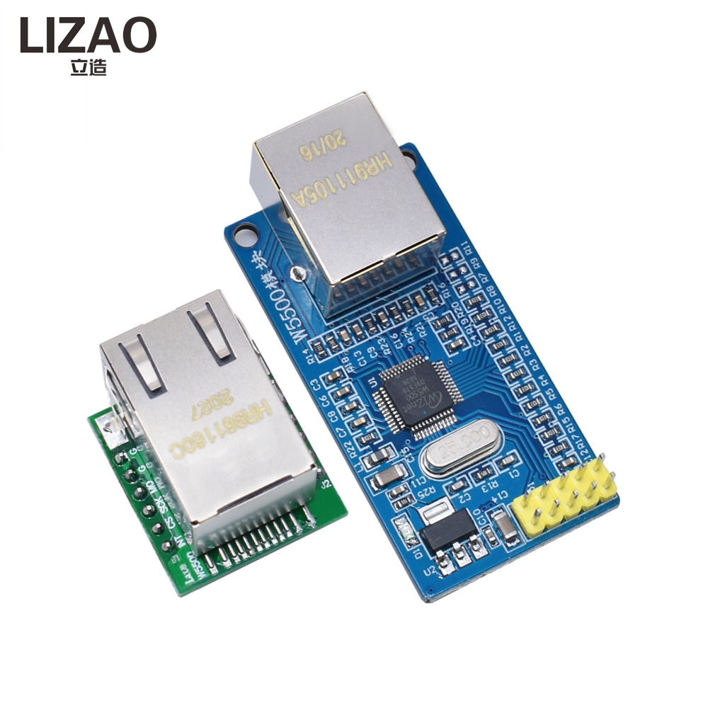وحدة شبكة إيثرنت LIZAO W5500،  - مراجعة Ethernet Module W5500 وسعره