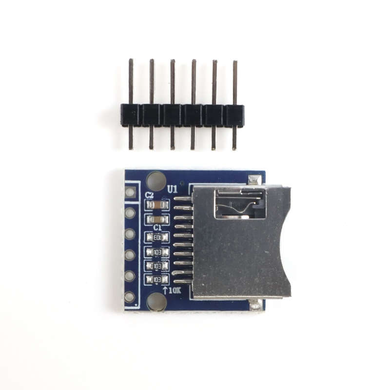 وحدة قارئ بطاقات SD مع واجهة S - مراجعة Level Shifter 3.3V وسعره