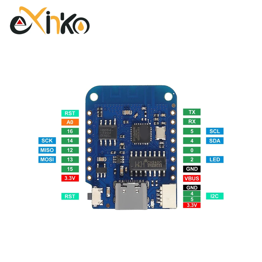 1/5/10 قطعة WeMos D1 Mini ESP8 - مراجعة Esp8266 Nodemcu Board وسعره